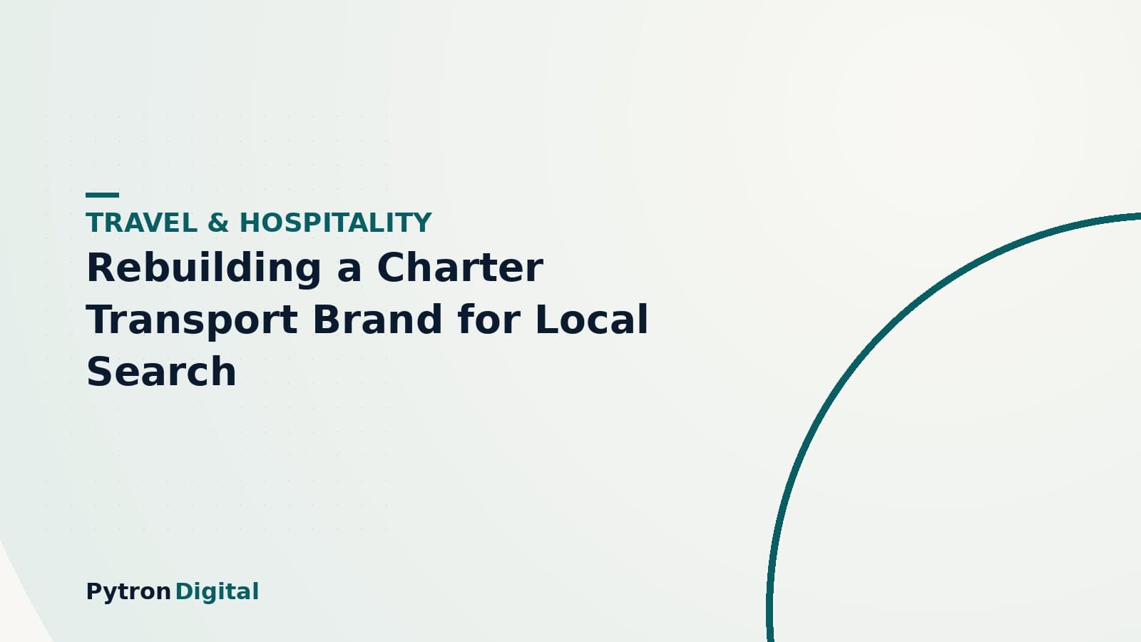 Perth Mini Charter — Rebuilding a Charter Transport Brand for Local Search